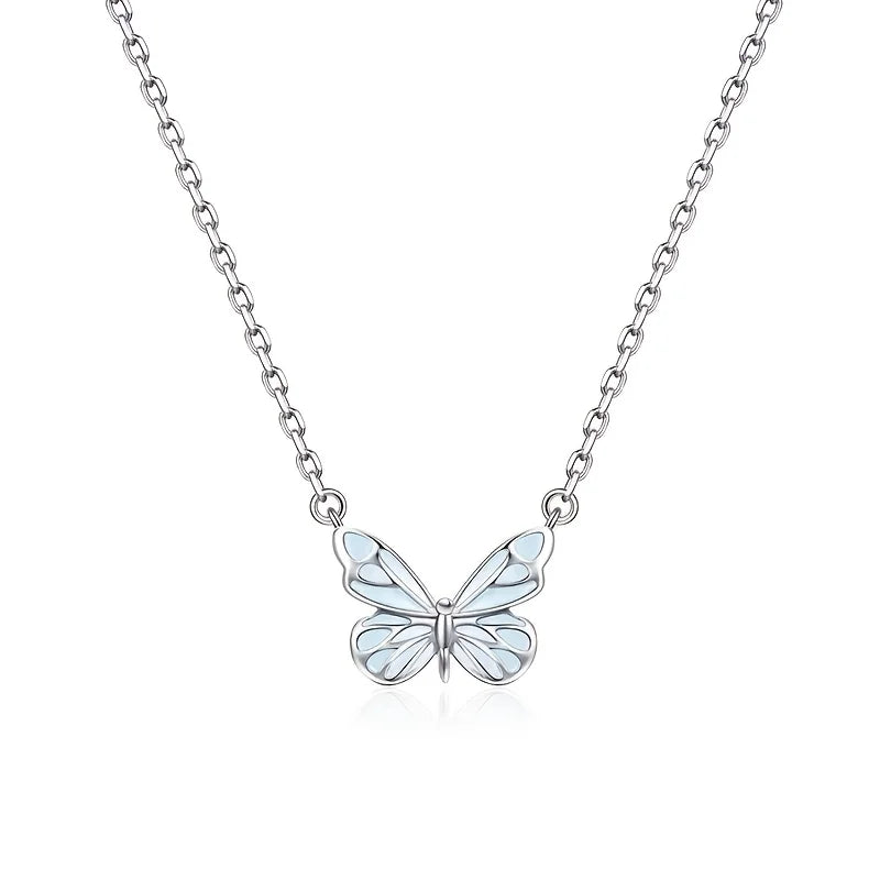 Glowing Butterfly necklace